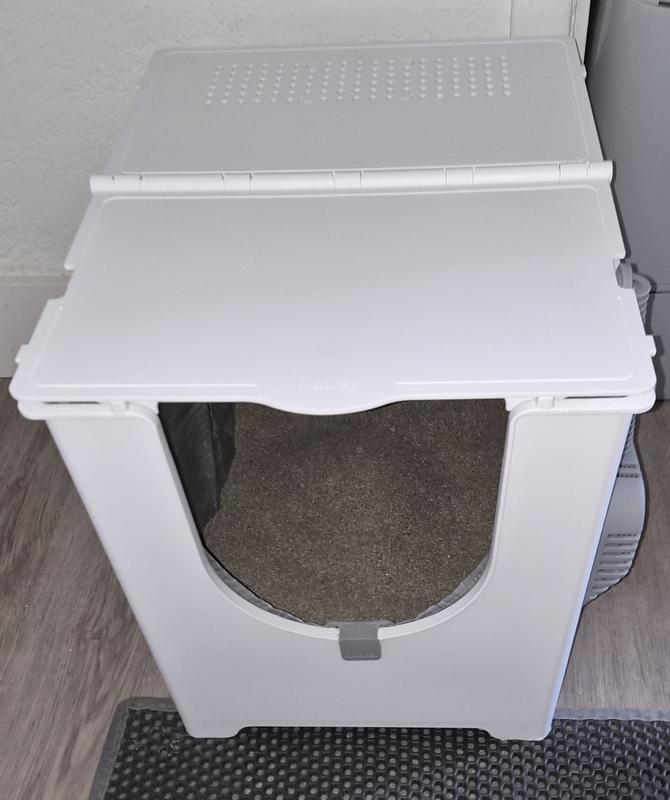 MODKAT Flip Cat Litter Box, Gray - Chewy.com