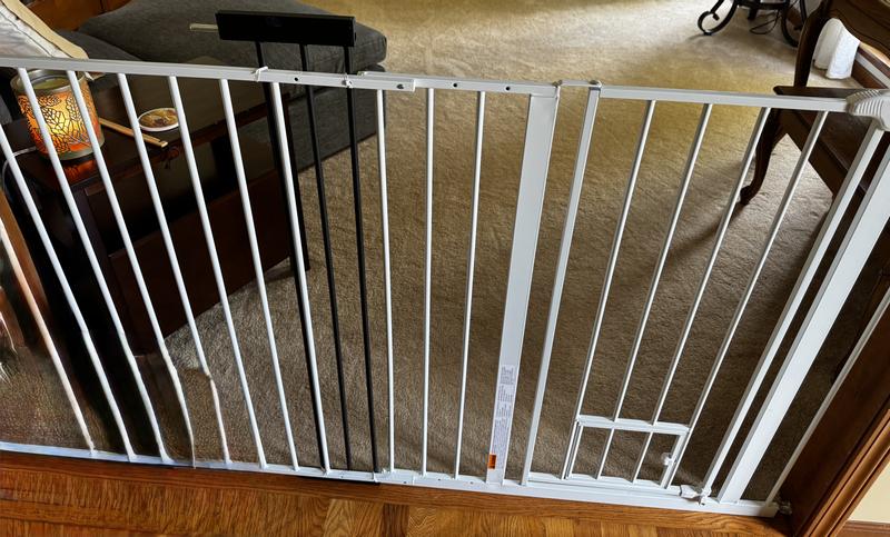 The black rails were added