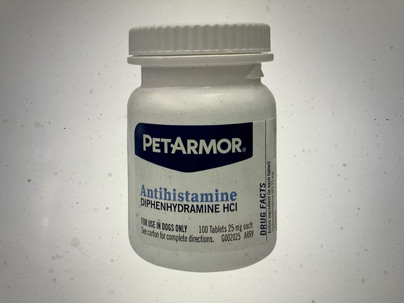 Petarmor Antihistamine How Often Should You Give Benadryl To A Dog