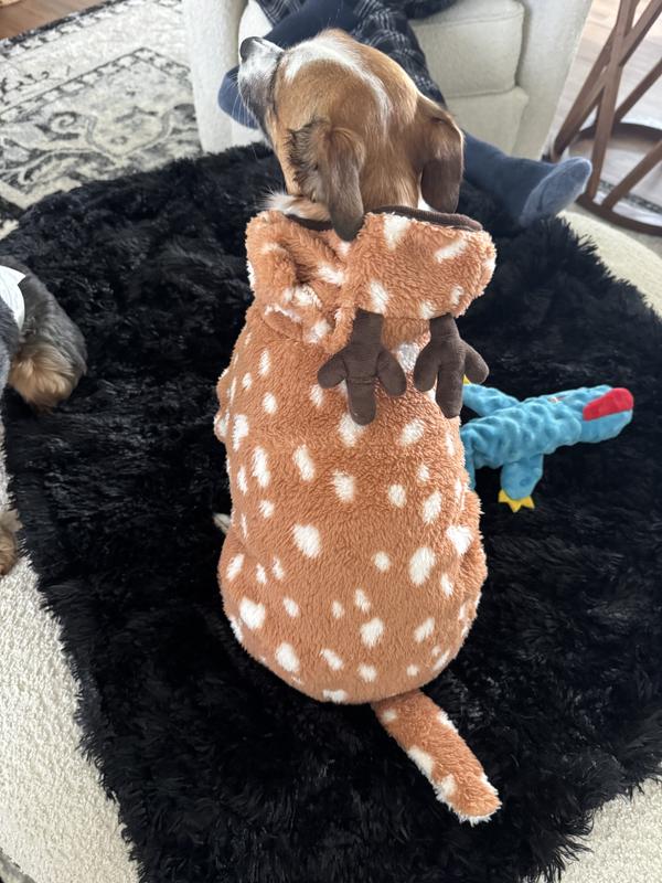 Frisco Reindeer Dog & Cat Plush Fleece PJs