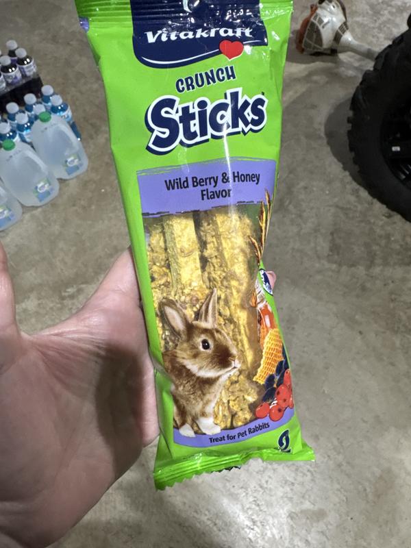 All crushed and off the sticks!