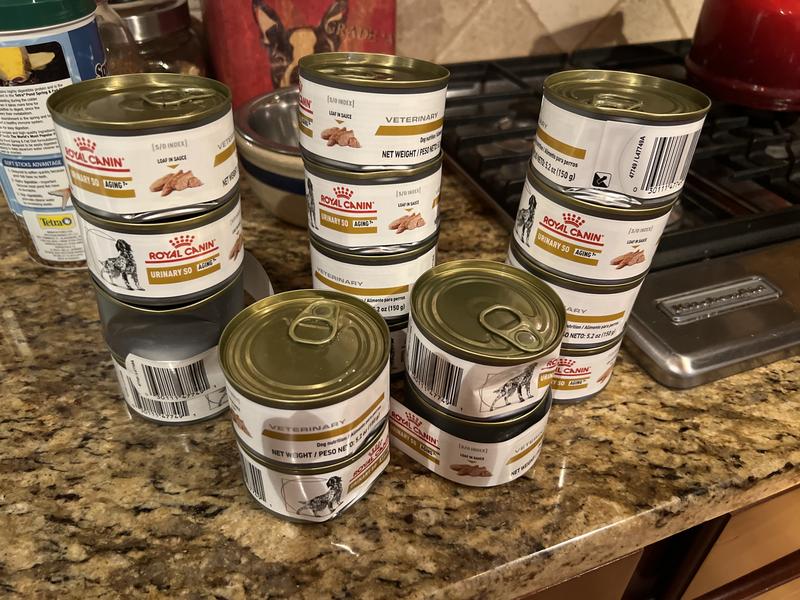 ROYAL CANIN VETERINARY DIET Adult Urinary SO Aging 7+ Loaf in Sauce