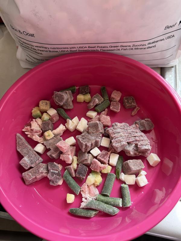 1 cup of food frozen