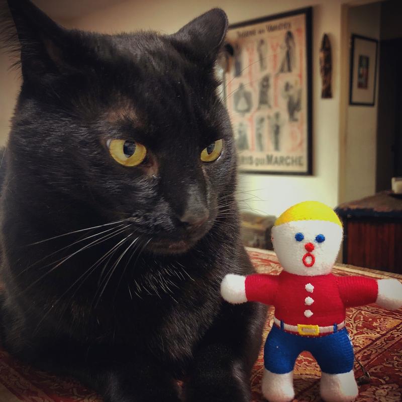 Hey, Mr. Bill! Sorry about Spot, but I got you a new furry friend! Say hello to Mr. Sluggo…