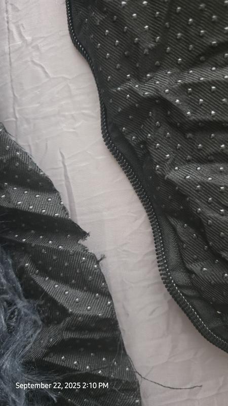 Torn thin cheap fabric