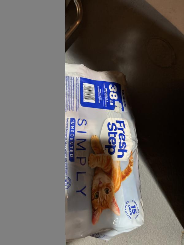 “Unscented” Simply Fresh Step which is…SCENTED