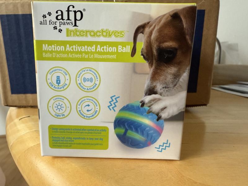 all for paws outdoor dog toys All For Paws Ballistic Handle Ball