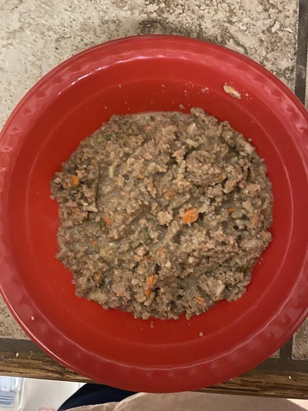 Discontinued JUSTFOODFORDOGS Large Breed Support Beef & Brown Rice Fresh Frozen Dog Food, 80