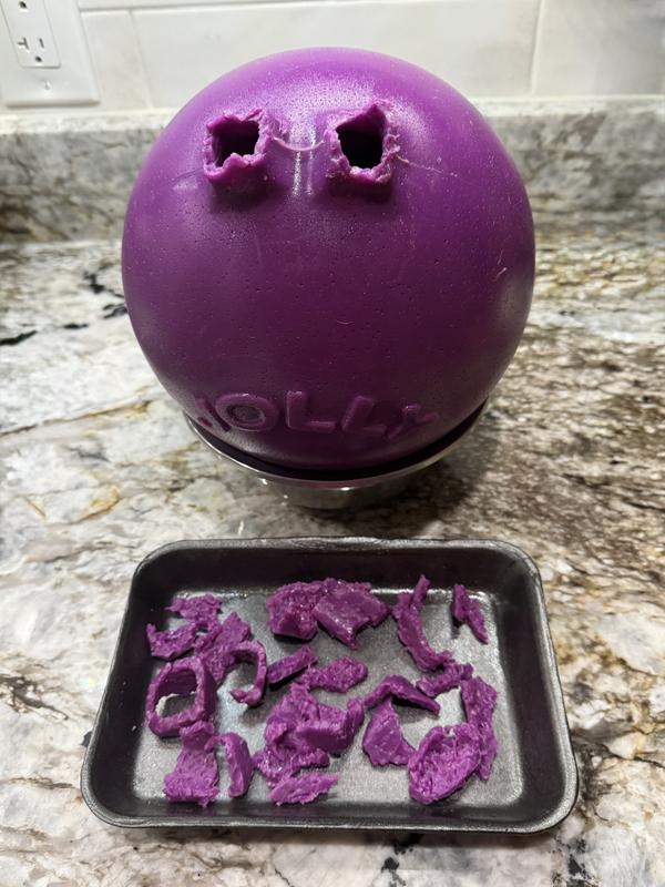 I know my dog would have had a lot of fun chasing his ball around the yard. He was so excited about it that he grabbed it ran off withit and chewed off the handle.😕