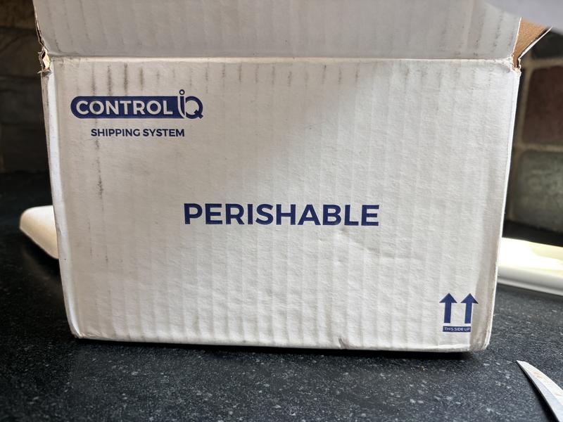 Arrived safely packed in a box lined with styrofoam