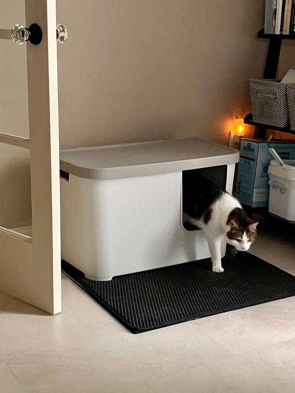 FRISCO MultiFunction Covered Cat Litter Box, 29in, With Tray