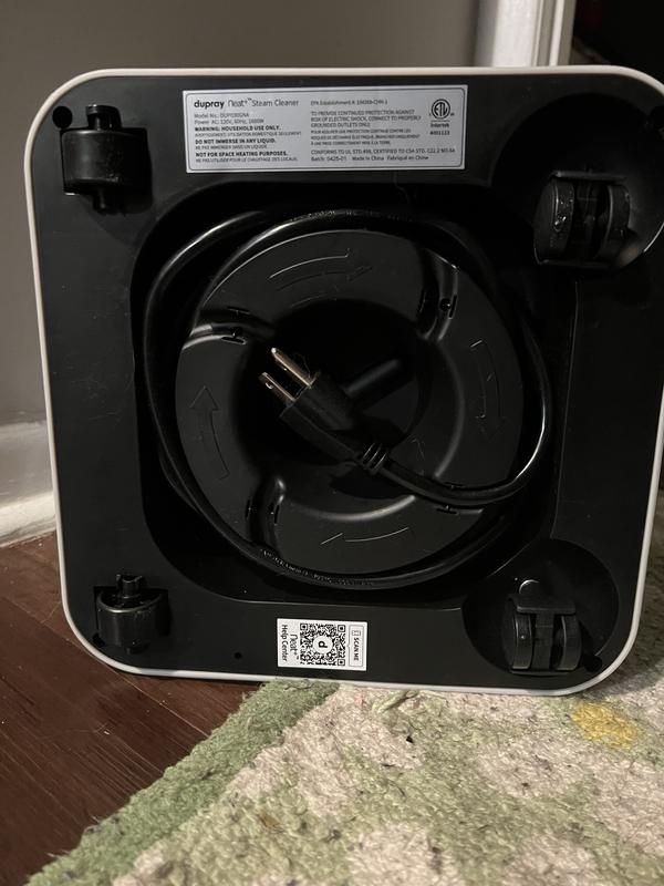 Cord tucks away wonderfully