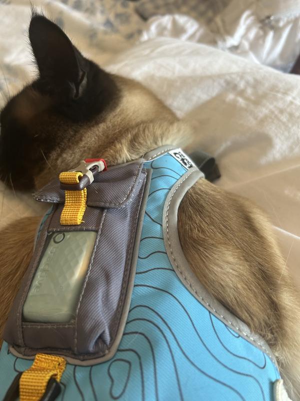 Harness lists to the side