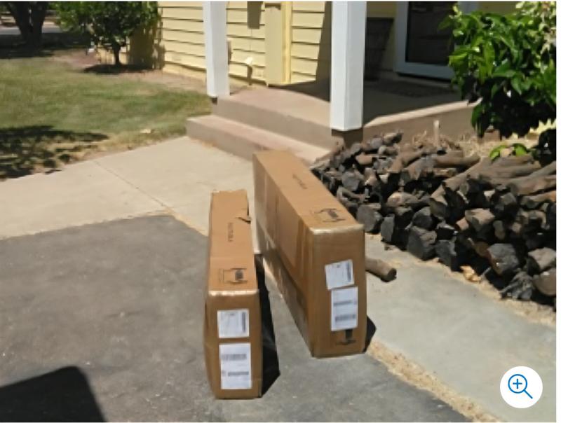 How the coop arrived - how did it fit in those boxes?!