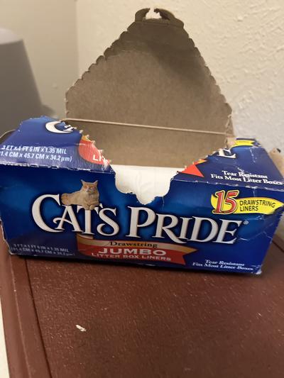 CAT S PRIDE Jumbo Litter Box Liners reviews Chewy