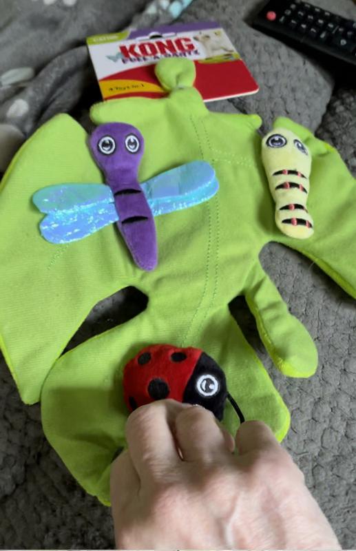 KONG Fuzz Bugs Cat Toy