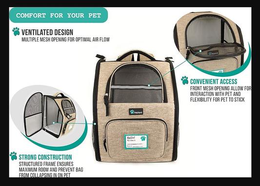 Petami deluxe hotsell pet carrier