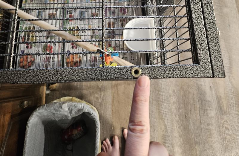 Holes for stacking another units