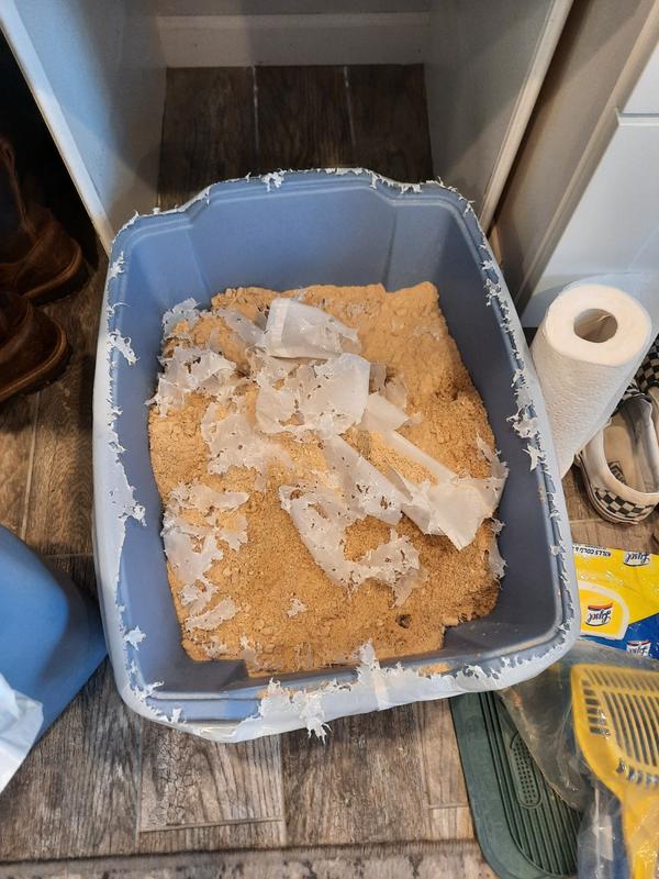 FRESH KITTY Super Jumbo Thick Litter Box Liners, 10 count