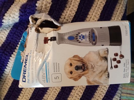 Dremel Electric Dog Nail Grinder 7020-Pgk Pet Nail File Care Set with 4  Sanding Discs Alternative Nail Clippers and Trimmers