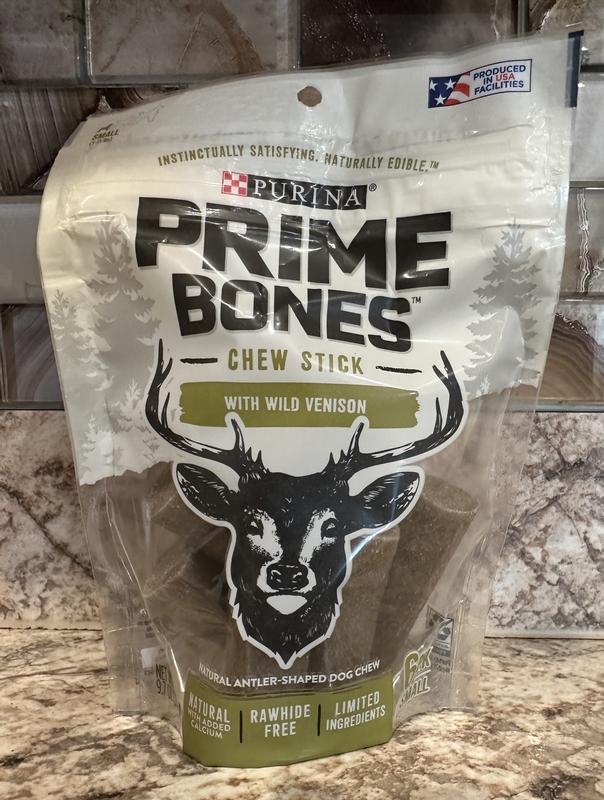 Prime Bones Chew Stick With Venison for Large Dogs