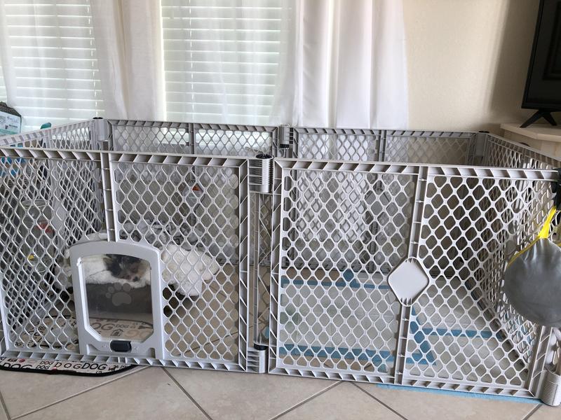 MYPET Petyard Passage Plastic Dog Pen