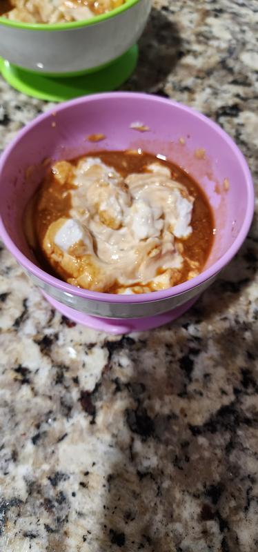 Mixed with Greek yogurt