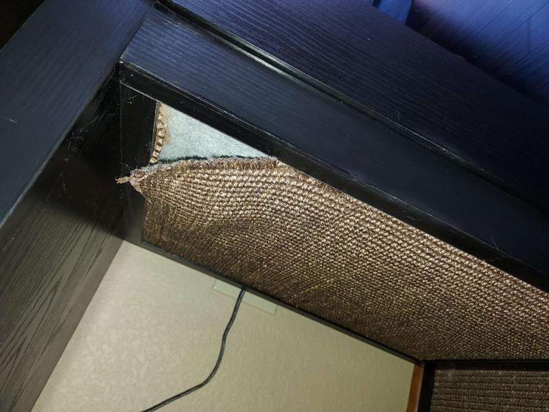 DESIGNER PET PRODUCTS Bailey Cat Scratcher End Table, Espresso