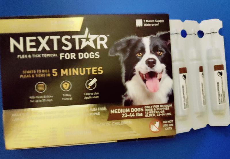 Nextstar Flea & Tick Topical for Dogs 3-month Supply
