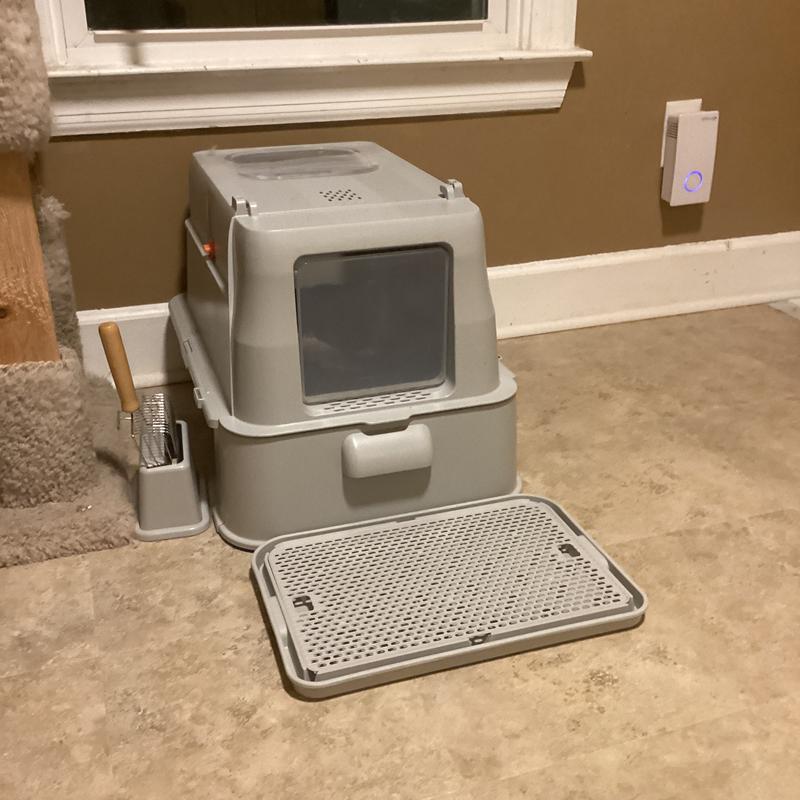 Total system including scoop and holder