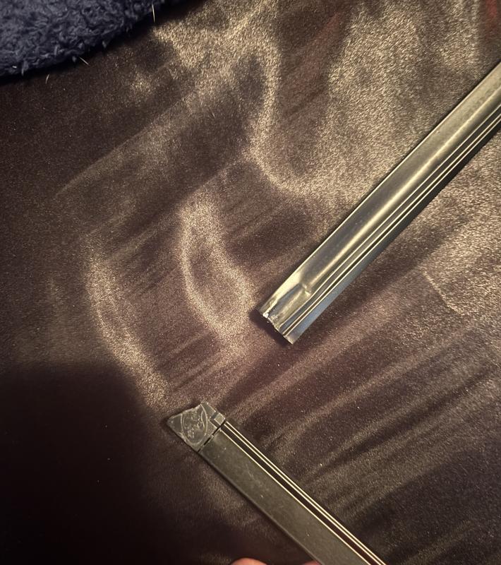 one of the pieces that were broken