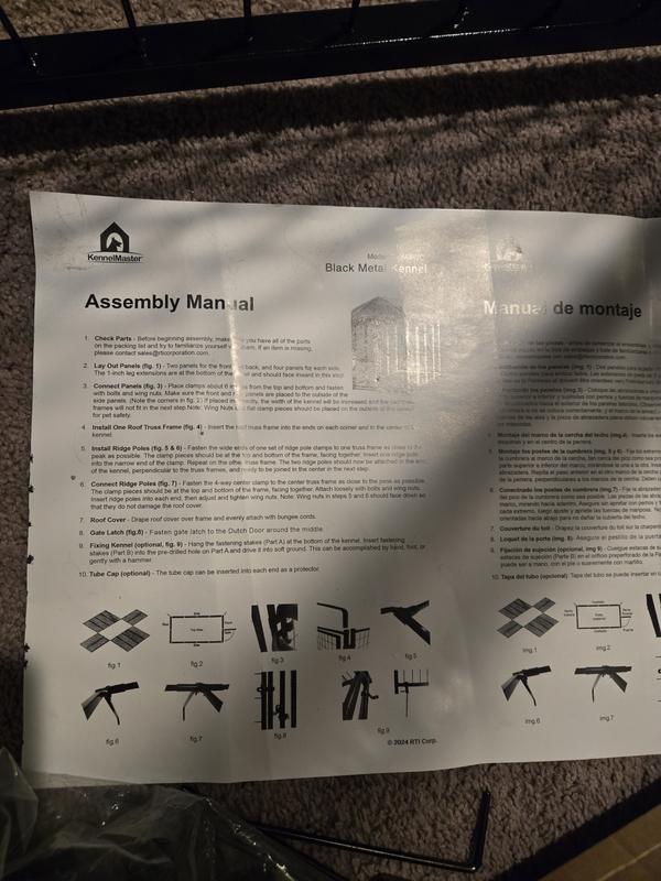 Instructions included