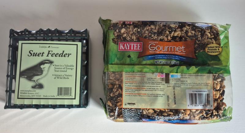 too big for the feeder basket