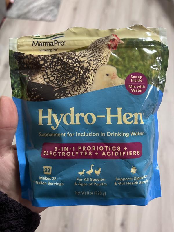 MANNA PRO Hydro Hen Supplement for Poultry, 20-oz bag - Chewy.com