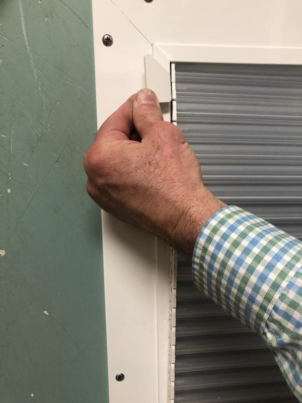 Other corner will not stay on