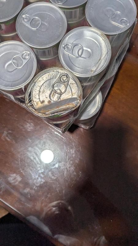 Broken Can in sealed package