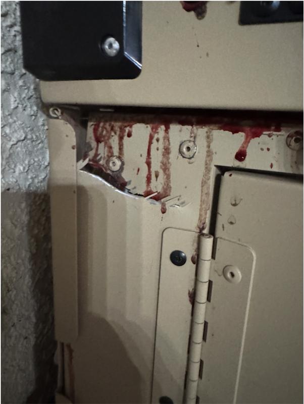 Ripped like a soda can