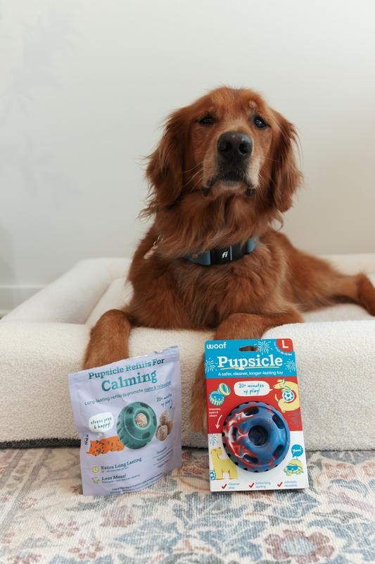 Woof Pupsicle Woof Pupsicle Pop Refills Wellness Peanut Butter