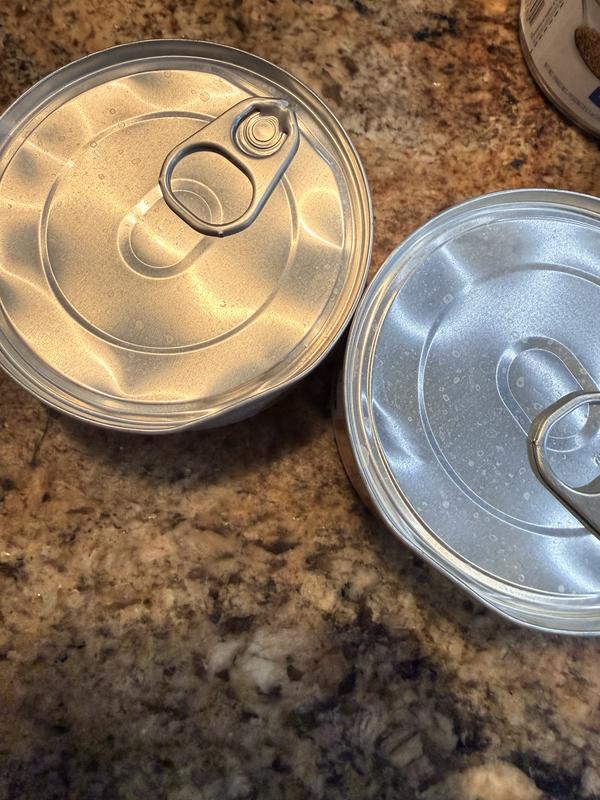 All top cans damaged