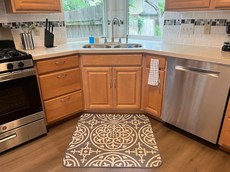 Cute Dog Pad in Kitchen