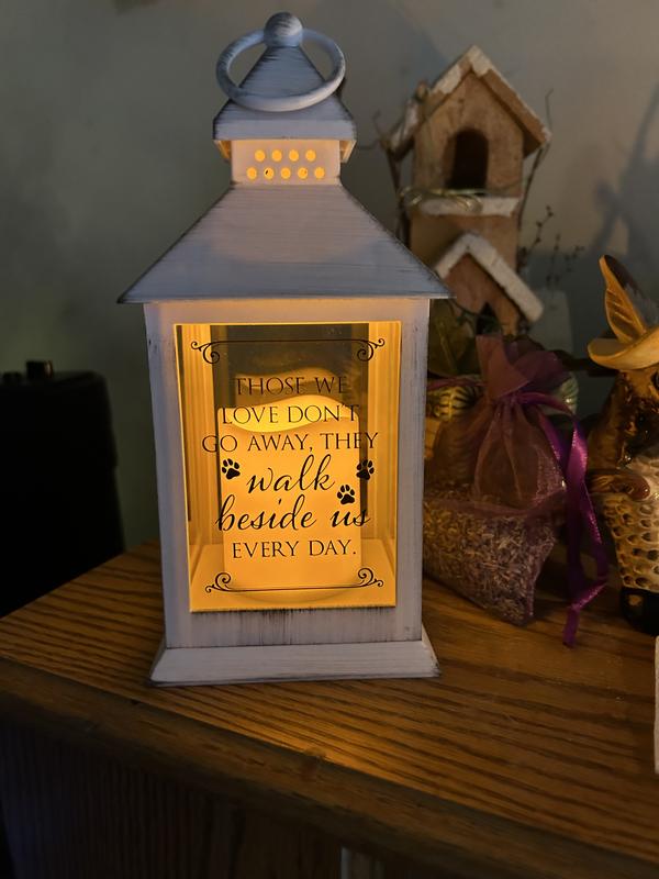 Soothing and peaceful. I feel Jasper’s spirit is with me and this comforts me.