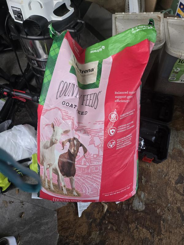 NUTRENA Country Feeds 16% Pellet Goat Feed, 50-lb bag - Chewy.com