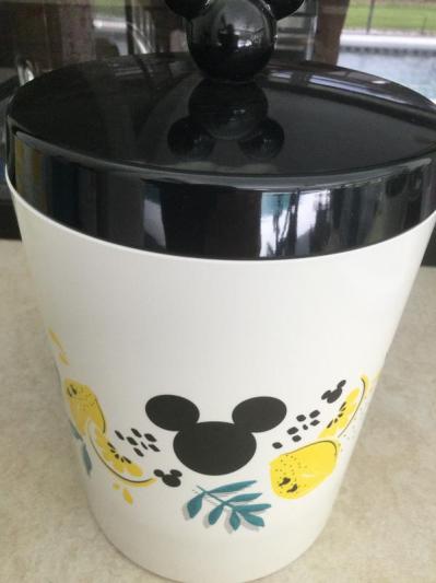 Disney Mickey Mouse Ceramic Dog & Cat Treat Jar