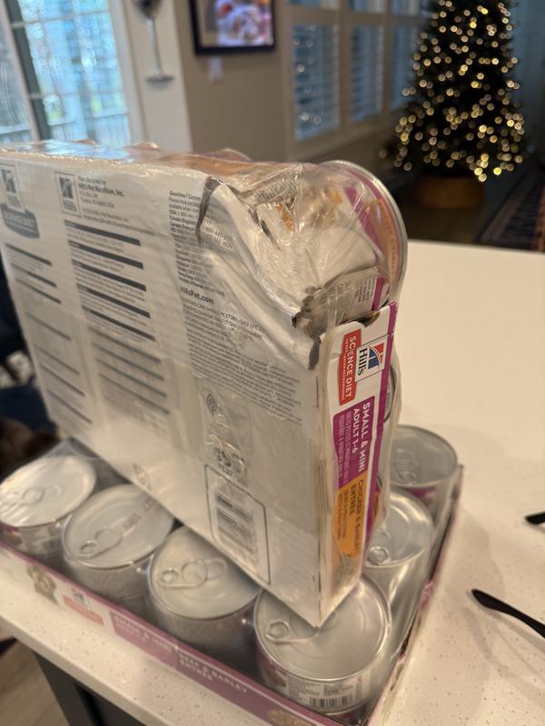 Damaged case inside and undamaged box