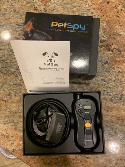 Petspy p620 easy & effective adjustable dog training clearance collar