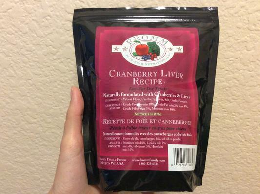 Fromm cranberry 2025 liver treats