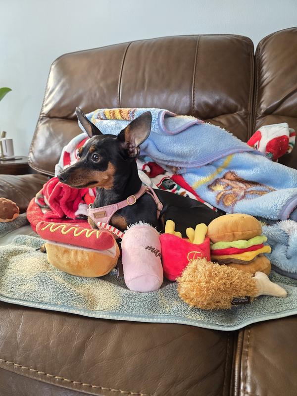 Miss Yumi with her toys