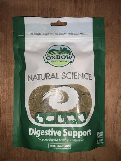 Integratore Digestivo Oxbow 120g Per Roditori E Iguane - Supporto Apparato Digerente
