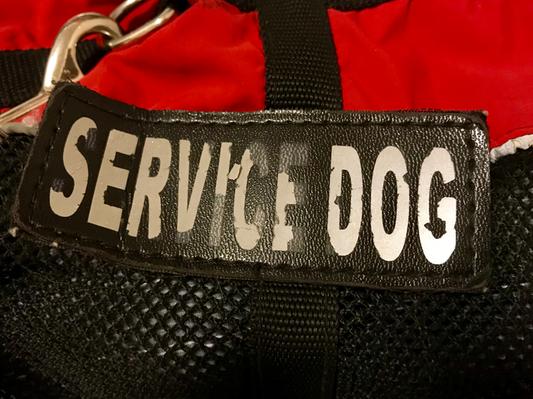 Industrial Puppy Service Dog in Training Patches, X-Small, 2 Count