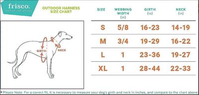 Harness - Size Chart